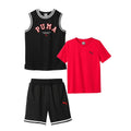 PUMA 3-Piece Tank Top, Shorts & T-Shirt Active Set