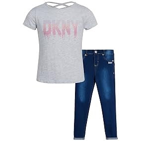 DKNY T-shirt and Jeans Set
