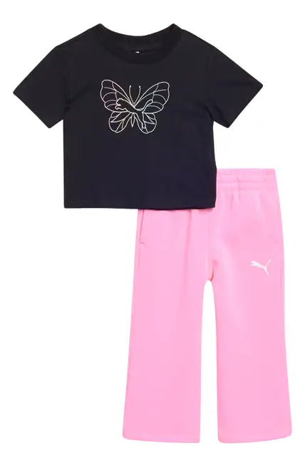 Puma Tee & Fleeced Pants