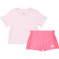 Adidas Logo T-Shirt and Shorts Set