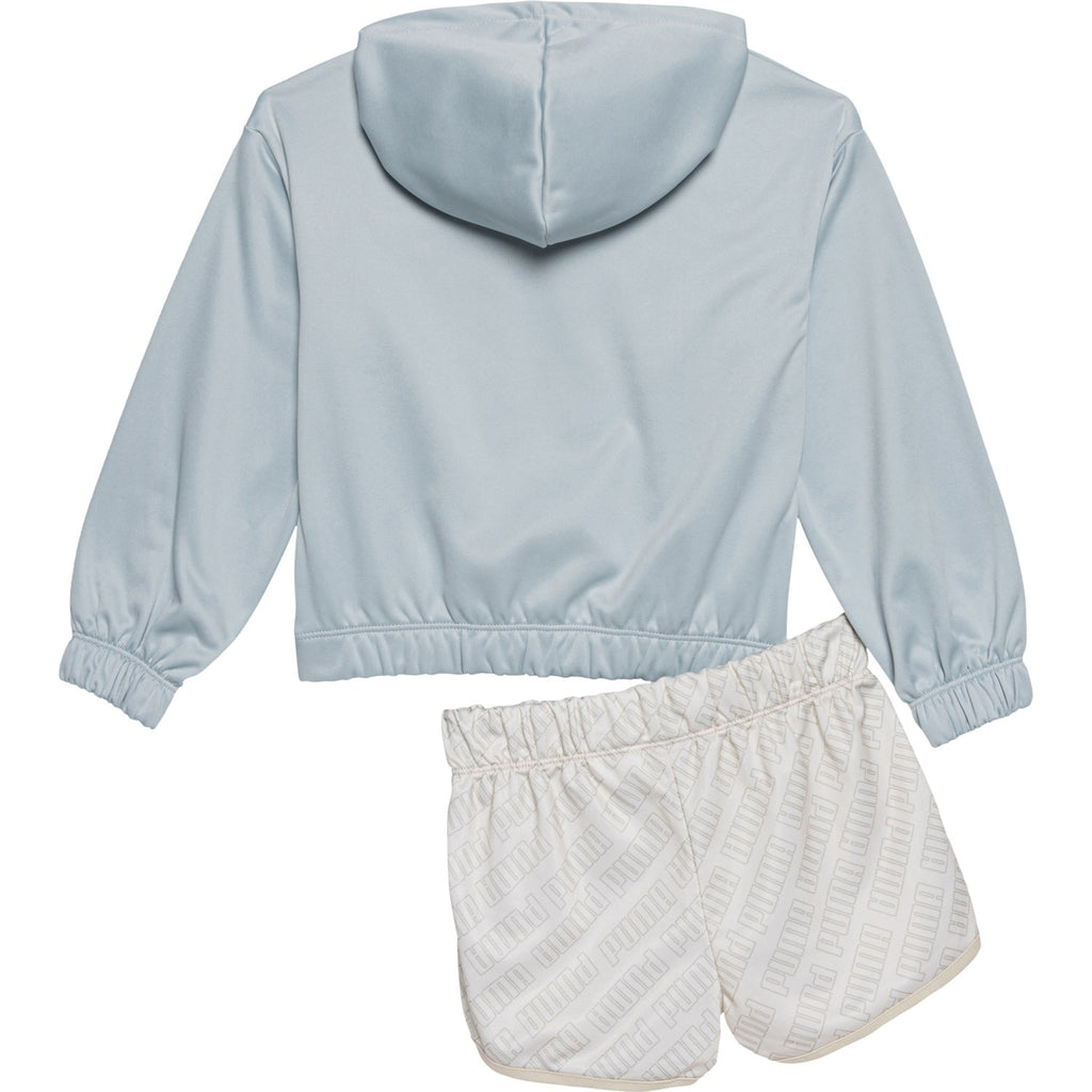 Fleece Hoodie and Tricot Shorts Set